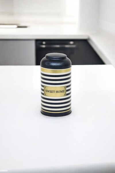 EVLE Ef088-46 Line Blue_swt Home Patterned Spice Shaker 0,9 Lt