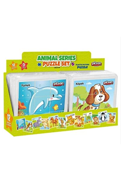 PİLSAN Pilsan 03-355 Animal Series Puzzle Set Eğitici Oyuncak
