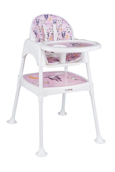 babydoor & Mama Kuzu Çalışma Masalı Pedli Mama Sandalyesi 3 In 1