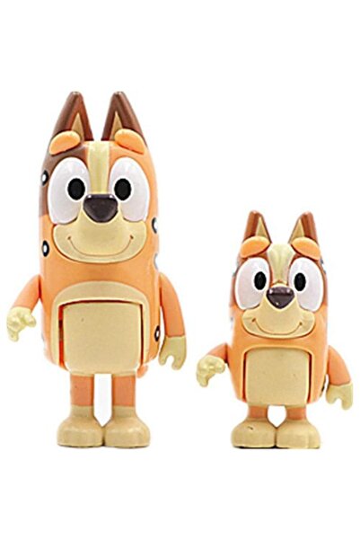 babyfoxx Mini Figure Set: Bluey Dog Family Premium 12 Li