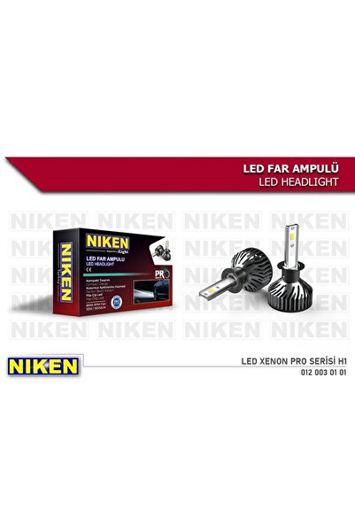Niken Xenon Pro Serisi H1 Led Far Ampul Şimşek Etki Uyumlu