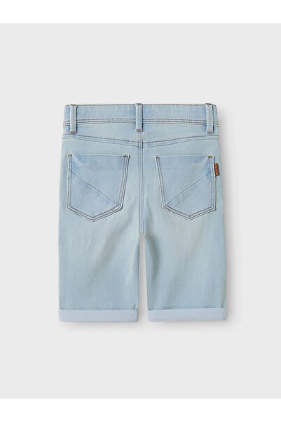 Name it Džínové šortky Slim Fit Dlouhé