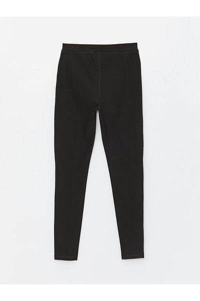LC Waikiki Basic Girl's Tights Pants with Elastic Waist