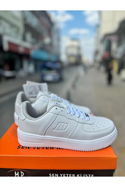 M.P. 242-2091 White Unisex Sports Shoes