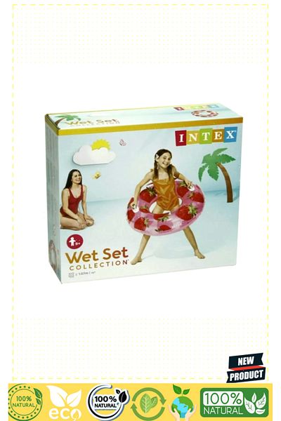 OMZ Is56261 Tropical Fruit Patterned Bagel - Girl Boy's Toys Educational Toys