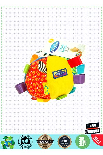 OMZ Playgro Ball with Ribbon Girl Boy Toys Educational Toys