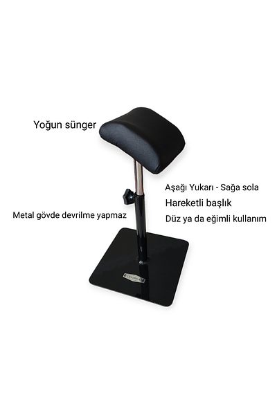 Egekırkan Pedicure Stand - Hairdresser Movable Head Footrest