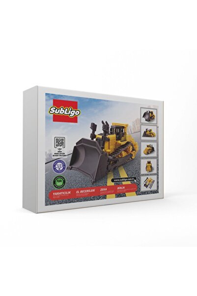 subligo Iş Makinelerı Serisi Kar Küreme Dozeri Model Oyuncak