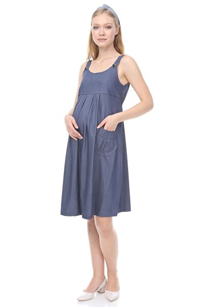 MİMBA Tensel Ince Kot Kumaş Hamile Jile