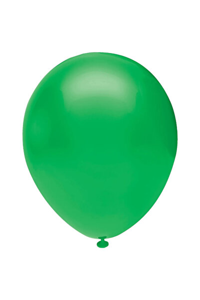 Öz-bal 10 Adet Koyu Yeşil - 12" Pastel Balon (30 Cm Çap)
