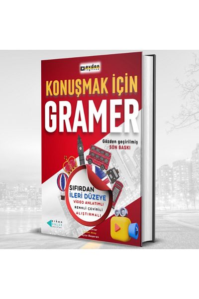 Benim Hocam Yayınları قواعد اللغة الإنجليزية المفصلة من الصفر إلى المستوى المتقدم للتحدث