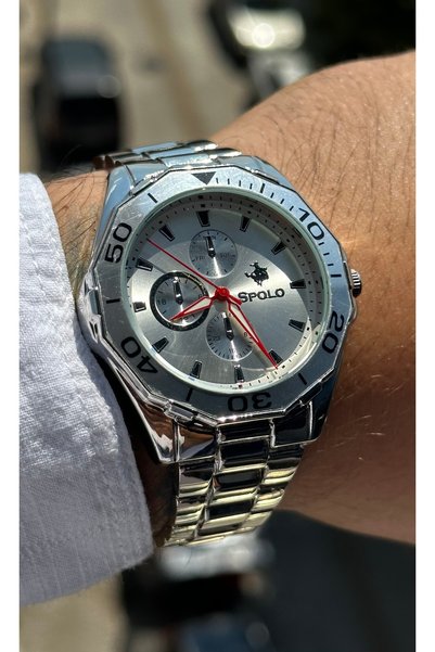 SPOLO Steel Men's Wrist Watch