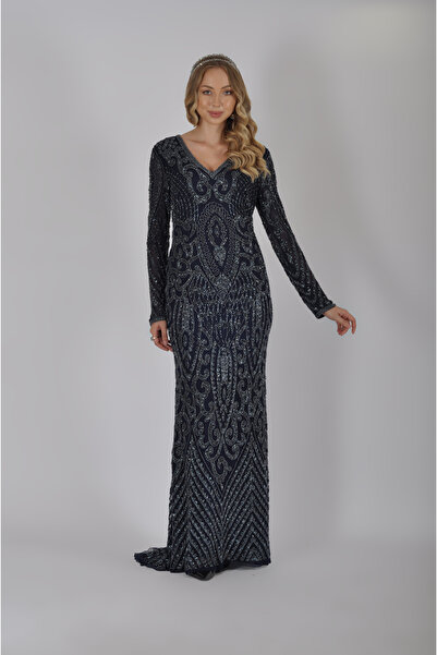 GATSBYLADY LONDON IVY - Stone Detailed Hand Embroidered Dress