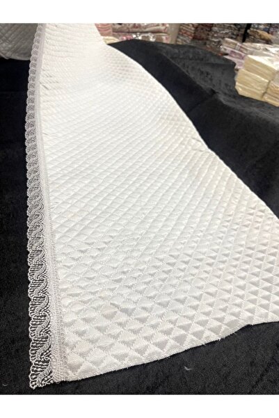 Yarençeyiz Dolap Içi Kapitone Dantelli Raf Örtüsü En 33 Cm × Boy 5 Metre