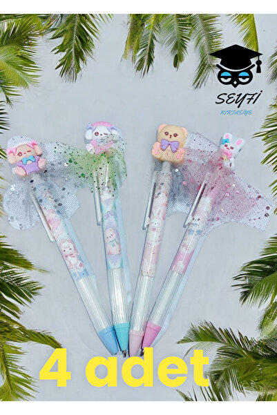 SEYFİKİRTASİYE EĞLENCELİ BAŞLIKLI 0.7 MM VERSATİL UÇLU KURŞUN KALEM SETLERİ F...