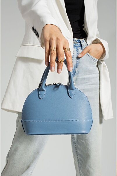 ESTUTE D model mini şişe çapraz askılı kutu El Çantası