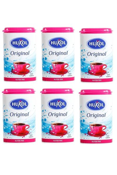 HUXOL 6 قطع من أقراص التجميل 39 جرام