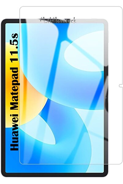 m.tk moveteck Huawei Matepad 11.5s Ekran Koruyucu Şeffaf Cam Nano Esnek Kırıl...