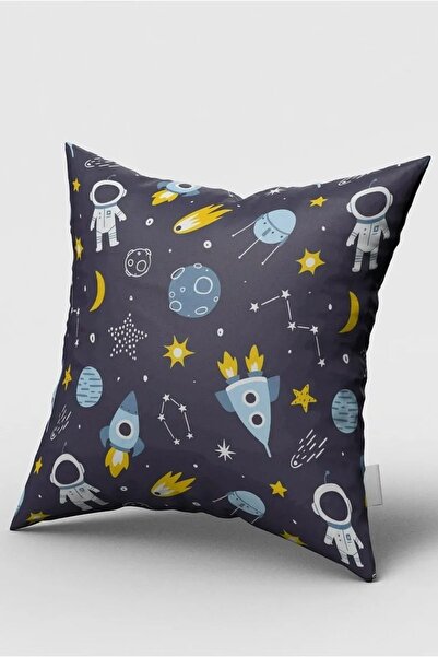Bebemotto Spaceship And Astruronot, Double Sided, Imported Velvet Fabric, Chi...