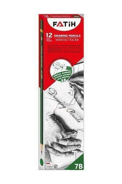 Fatih Pack of 12 Pencils Graduated 7b