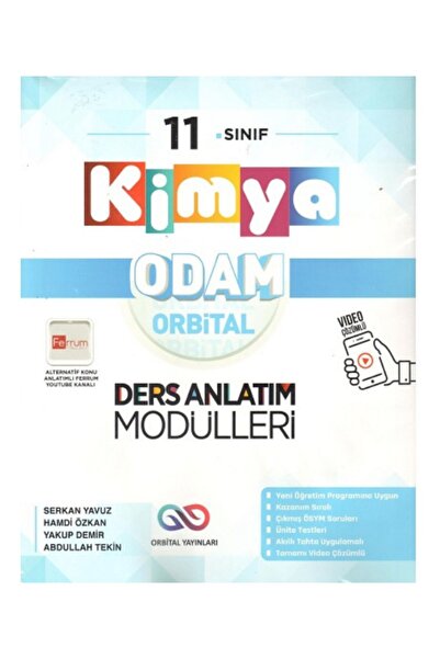 Orbital Yayınları Orbital 2025 11. Sınıf Kimya Orbital Ders Anlatım Modülleri Video Çözümlü