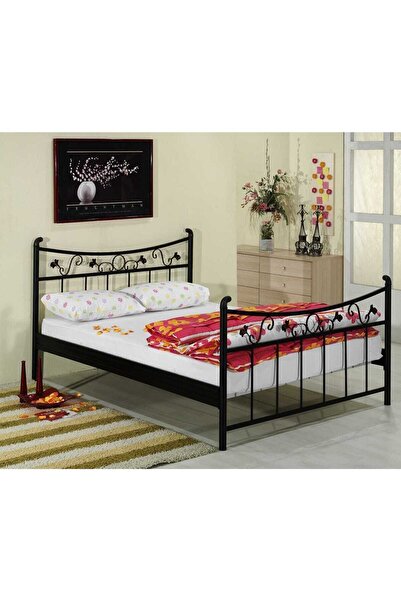 Metalia LALEZAR FERFORJE KARYOLA SİYAH 160x200