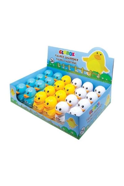Globox Kalemtıraş Ördek Figürlü 1 Adet -