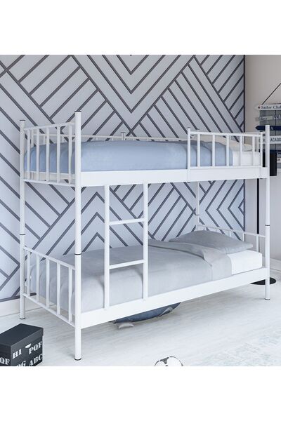 Metalia Gm 127 Ayrılabilir Çiftli Ranza 90*190 Cm