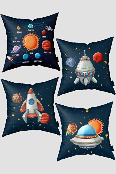 Bebemotto Space and Planets, Double Sided, Imported Velvet Fabric, Children's...
