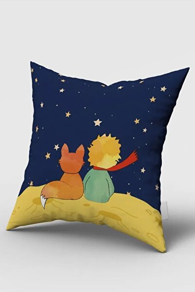 Bebemotto Küçük Prens, Koyu Zemin,  Çift Taraflı, Ithal Kadife Kumaş, Çocuk B...