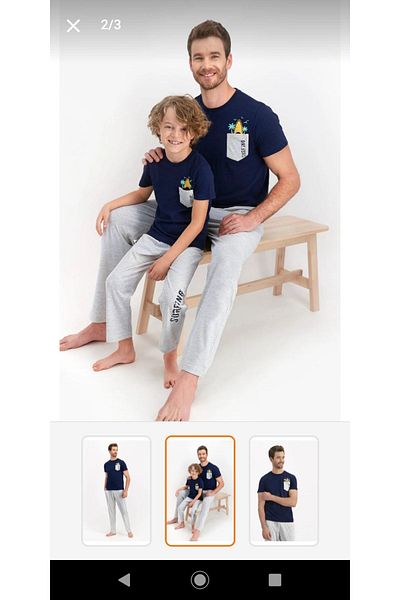 Rolypoly Καλοκαιρινές πιτζάμες Father Son