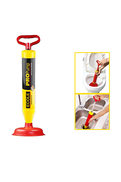 ECOLE Propump Klozet-Banyo-Lavabo-Gider Açma Pompası- Tıkanıklık Açma Pompası (İlaçsız Zahmetsiz)