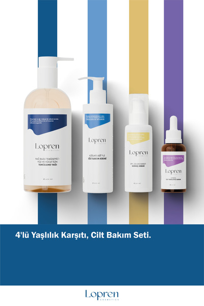Lopren 4'lü Yaşlılık Karşıtı Cilt Bakım Seti