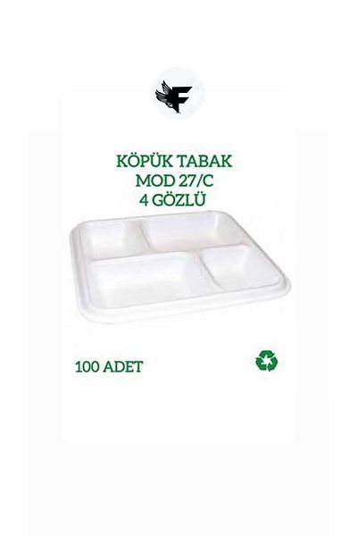 FİGANLAR Extra Thick 4-Eye Foam Table D'hôte 100 Pieces Mod 27c