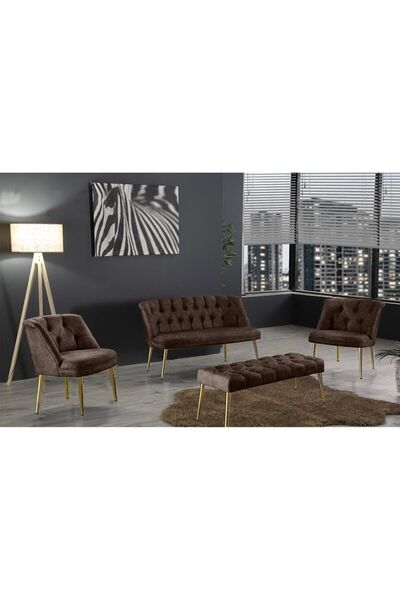 ElizzanMobilya Nev Elizzan Garden Metal Çay Seti