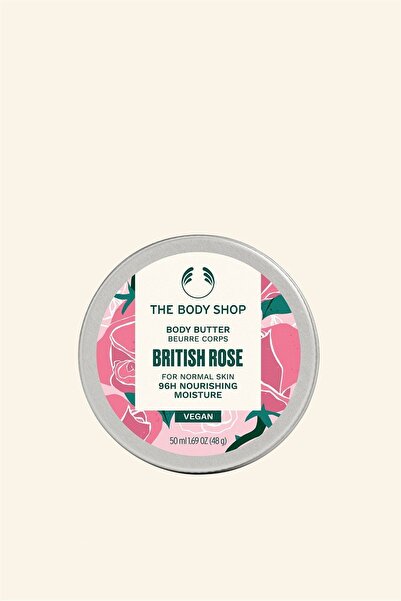 THE BODY SHOP Британска роза Подхранващо масло за тяло 50 мл