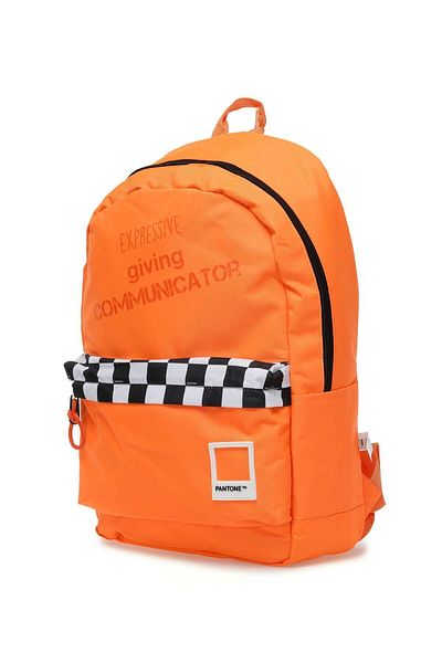 Pantone Pnt Bpck 2Pr Orange Unisex Backpack