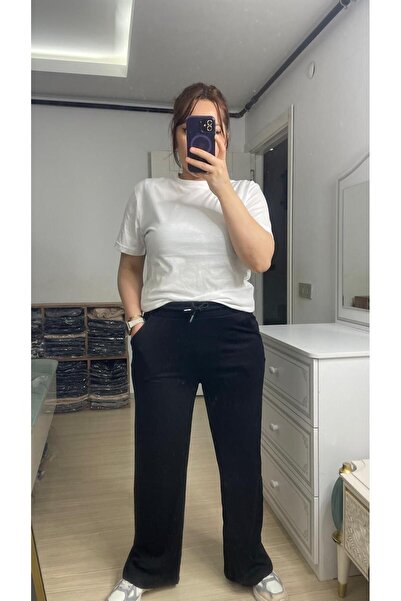 NESLİHAN KOCA بدلة رياضية من القماش المشروط بالازو