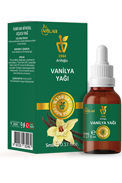 Arifoğlu 100% Pure Vanilla Oil 5ml Arlab Arifoğlu
