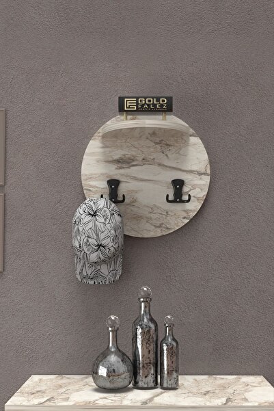 GOLDFALEZ Askılık Duvar Elbise Askılığı Portmanto Üstü Efes