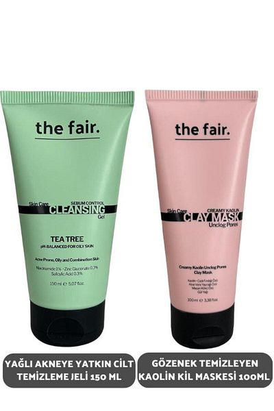 the fair. Oil Acne Prone Skin Cleansing Gel - 150 ml Kaolin Clay Mask 100