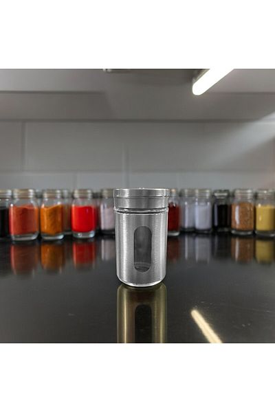 tg tek-iş global 8x4cm Small Size Long Lasting Stainless Steel Spice Rack