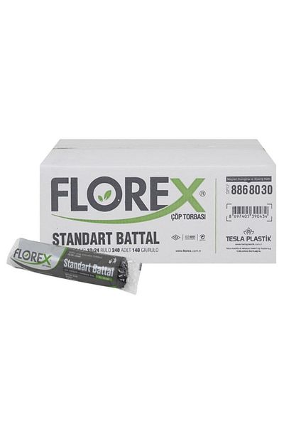 Florex Standard King Size Black Garbage Bag X 24 Rolls