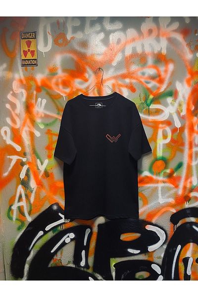Spark Collection Tricou Wakara oversize de bază 100% bumbac