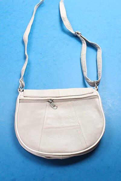 ÖZGÜRÜM Leather Beige Women's Handbag 969ca457