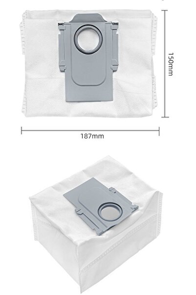 küche haus Roborock Toz Torbası Yedek Parça Q5 Pro S7 MaxV Ultra Q8 Max Q8 Max Plus T8 Uyumlu Yedek Parça