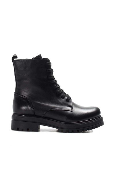 FAST STEP Genuine Leather Furry Women's Classic Boots 757KZA21075