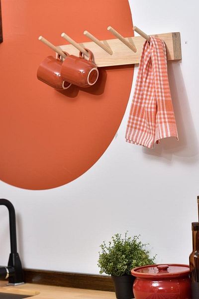 Grootland Wooden Cup Holder / Hanger