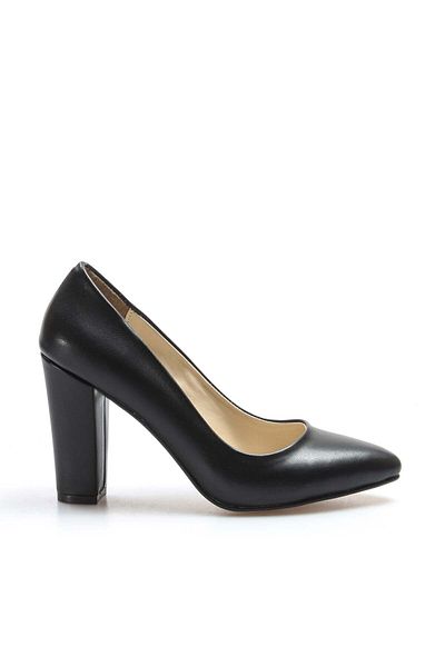 FAST STEP Pantofi negri cu toc înalt de damă 961za554