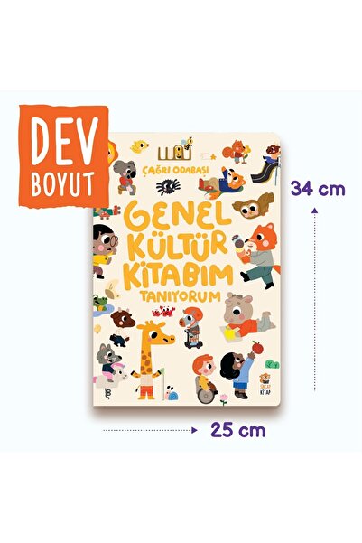 Sincap Kitap Genel Kültür Kitabım - Tanıyorum (0-12 Ay)